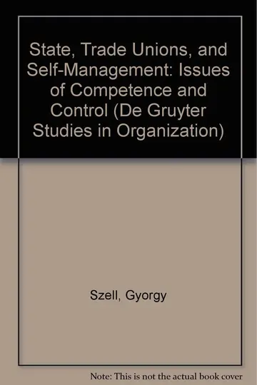 Cover of De Gruyter Studies in Organization