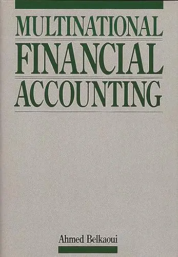 Cover of Multinational Financial Accounting