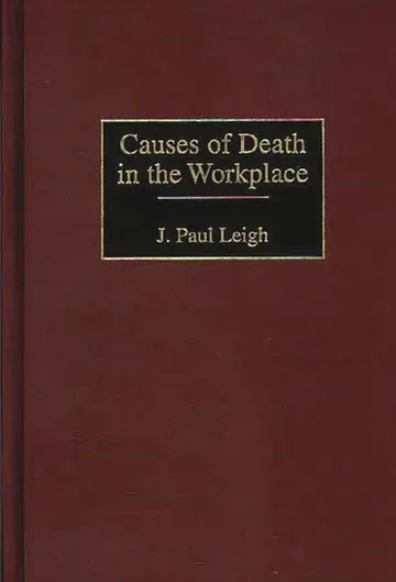 Cover of Causes of Death in the Workplace