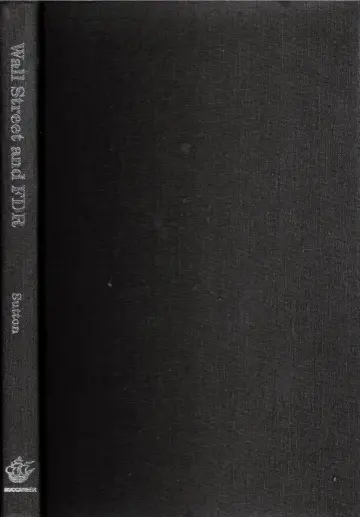 Cover of Wall Street and FDR