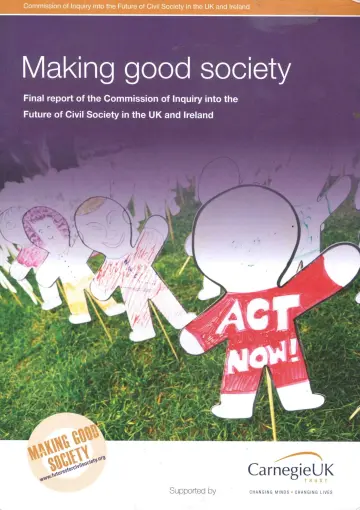 Cover of Making Good Society