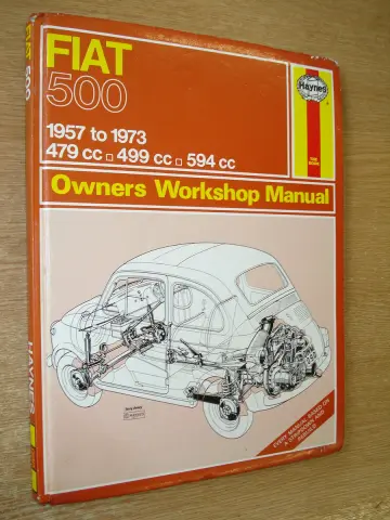 Cover of Fiat 500 Owner's Workshop Manual
