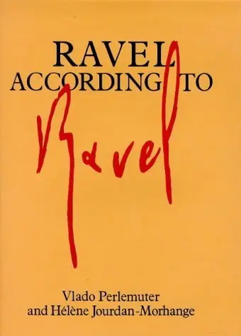 Cover of Ravel According to Ravel