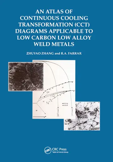 Cover of An Atlas of Continuous Cooling Transformation (CCT) Diagrams Applicable to Low Carbon Low Alloy Weld Metals