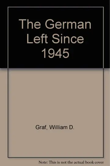 Cover of The German Left Since 1945