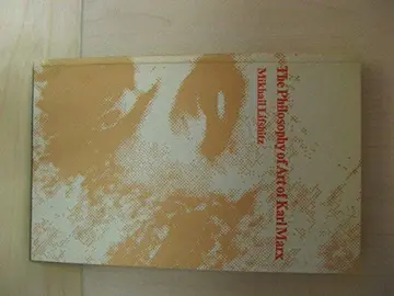 Cover of The philosophy of art of Karl Marx