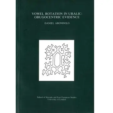 Cover of Vowel Rotation in Uralic