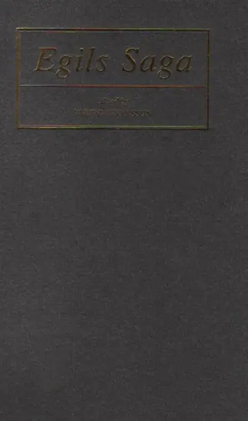 Cover of Egils Saga