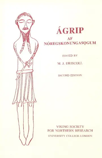 Cover of Agrip Af Noregskonungasqgum