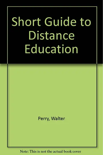 Cover of Short Guide to Distance Education
