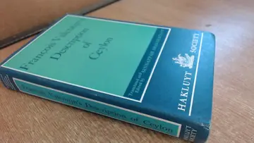 Cover of François Valentijn’s Description of Ceylon