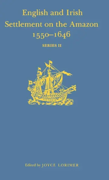 Cover of English and Irish Settlement on the River Amazon, 1550–1646