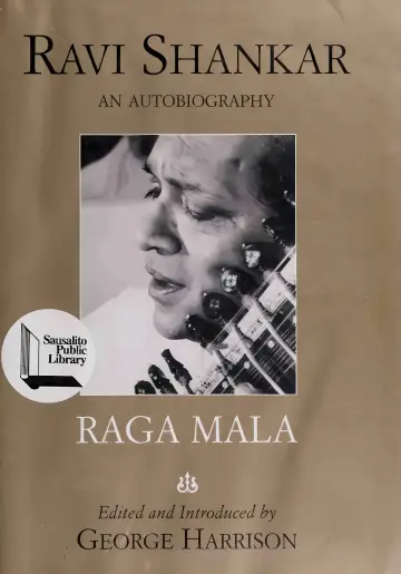 Cover of Raga Mala, the Autobiography of Ravi Shankar