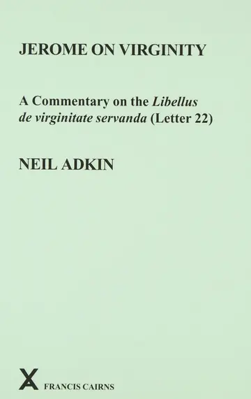 Cover of Jerome on Virginity