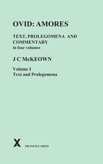 Cover of Ovid Amores