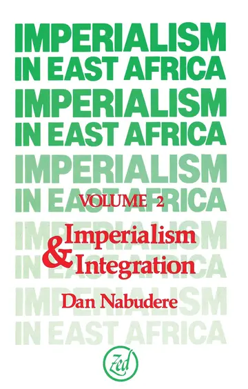 Cover of Imperialism in East Africa