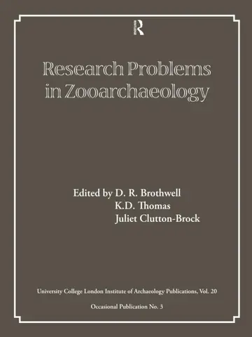 Cover of Research Problems in Zooarchaeology