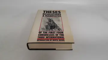 Cover of Theses, Resolutions and Manifestos of the First Four Congresses of the Third International