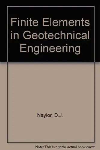 Cover of Finite Elements in Geotechnical Engineering