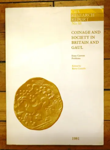 Cover of Coinage and Society in Britain and Gaul