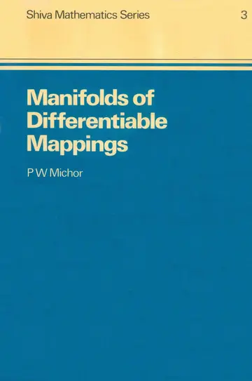 Cover of Manifolds of Differentiable Mappings