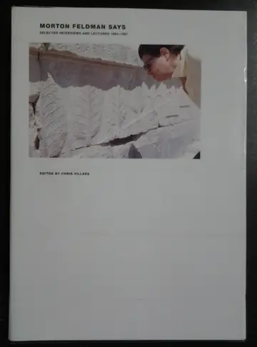 Cover of Morton Feldman Says