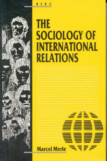 Cover of The Sociology of International Relations
