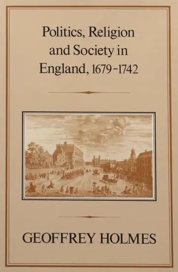 Cover of Politics, Religion and Society in England
