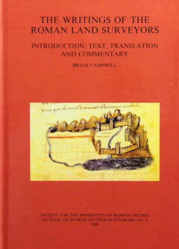 Cover of The Writings of the Roman Land Surveyors