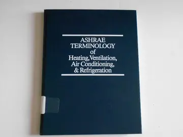 Cover of Ashrae Terminology of Heating Ventilation