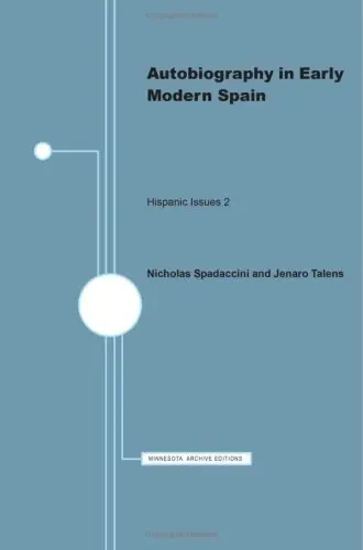 Cover of Autobiography in Early Modern Spain