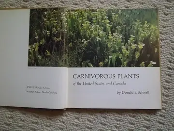Cover of Carnivorous Plants of the United States and Canada
