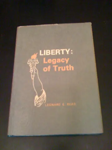 Cover of Liberty, legacy of truth