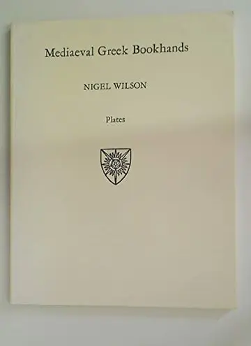 Cover of Medieval Greek Bookhands