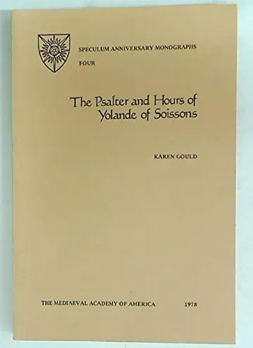 Cover of The Psalter and Hours of Yolande of Soissons