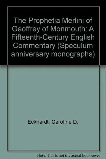 Cover of The Prophetia Merlini of Geoffrey of Monmouth