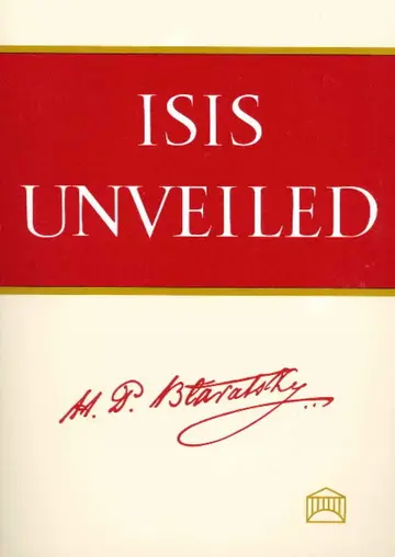 Cover of Isis Unveiled