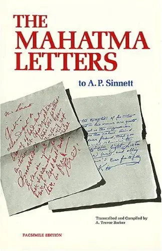 Cover of The Mahatma Letters to A. P. Sinnett