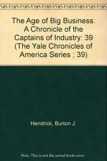 Cover of The Age of Big Business