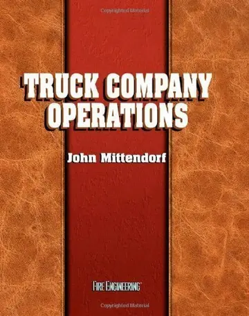 Cover of Truck Company Operations
