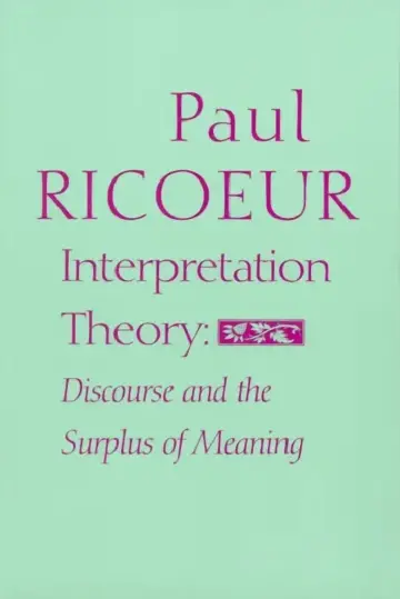 Cover of Interpretation Theory