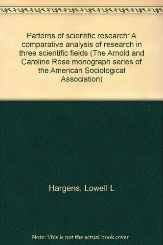 Cover of Patterns of scientific research