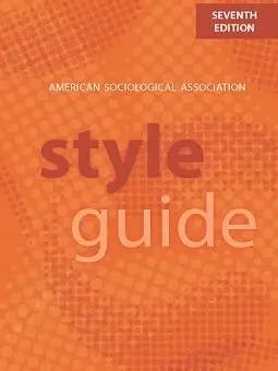 Cover of American Sociological Association Style Guide