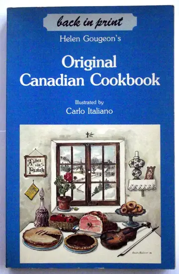 Cover of Helen Gougeon's Original Canadian Cookbook