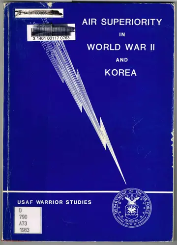 Cover of Air Superiority in World War II and Korea