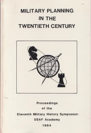 Cover of Military planning in the twentieth century