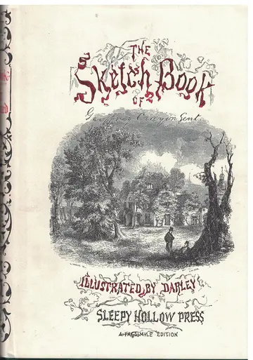 Cover of The Sketch Book of Geoffrey Crayon Gent