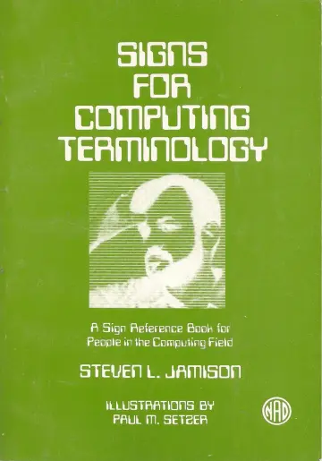 Cover of Signs for Computing Terminology