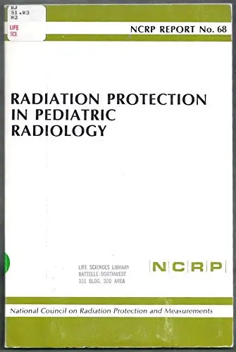 Cover of Radiation Protection in Pediatric Radiology