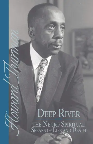 Cover of Deep River and the Negro Spiritual Speaks of Life and Death